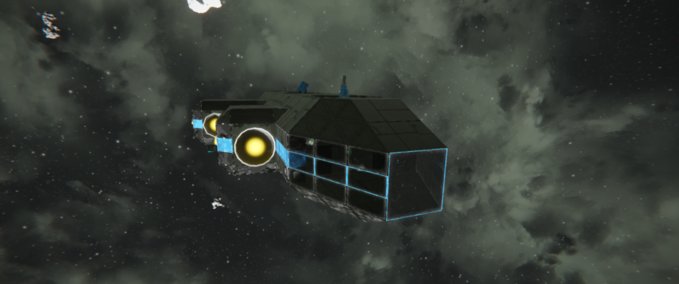 Blueprint Nuclear bomber Space Engineers mod
