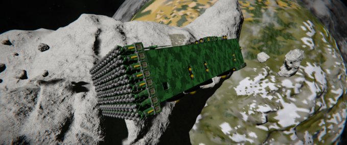 Blueprint CORE Mobile Drilling Platform Space Engineers mod