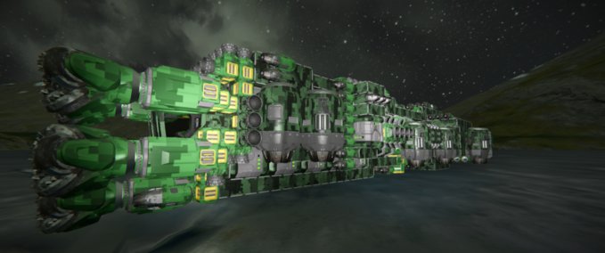 Blueprint Small Freighter Space Engineers mod