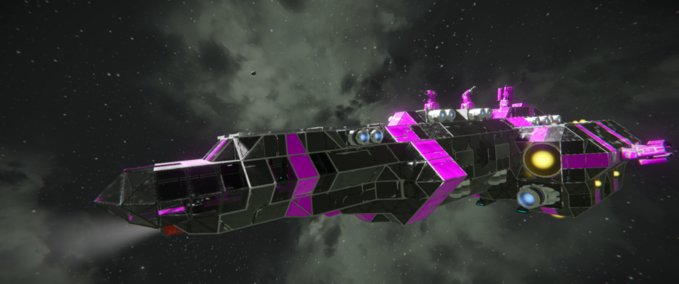 Blueprint Lights eclipse Space Engineers mod