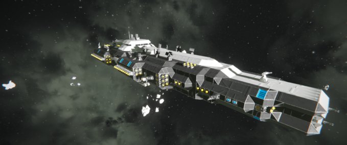 Blueprint ICP - Jäger Heavy Cruiser Space Engineers mod
