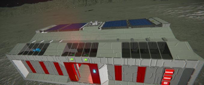 Blueprint Survival module Space 1999 Space Engineers mod