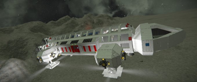 Blueprint Eagle 2 Space 1999 Space Engineers mod