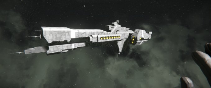 Blueprint UNSC SAVANNAH transfer to pc Space Engineers mod