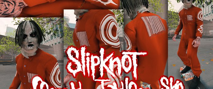Gear Corey Taylor Slipknot Skin V2 Skater XL mod