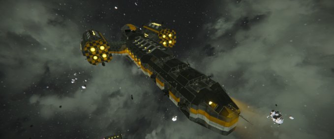 Blueprint Blackforge Fregatte der Bazelgeuse ** -Klasse Space Engineers mod