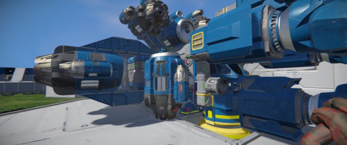 Blueprint Drill Ship Atmosphere mk.1 Space Engineers mod