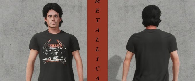 Gear Metallica - Young Metal Attack T-Shirt Skater XL mod