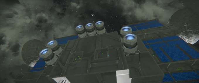 Blueprint SOLOR SPACE STATION Space Engineers mod
