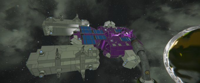 Blueprint Long voyage v3 Space Engineers mod