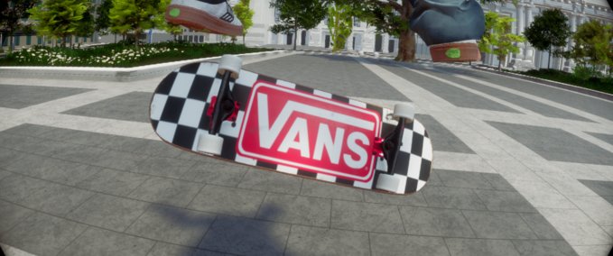 Gear Vans Check Deck and Grip Skater XL mod