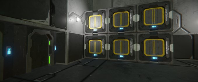 Blueprint Static Grid 2728 Space Engineers mod