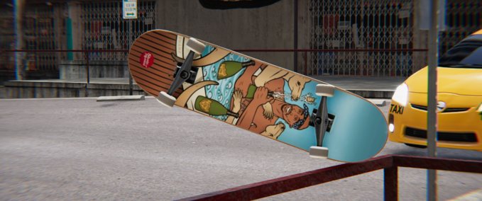 Gear Skate Mental Biggie & Tupac Skater XL mod