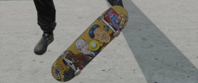 Gear Cliche' Obama Putin Kim Deck Skater XL mod