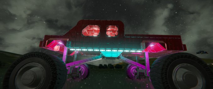 Blueprint Mud truck Space Engineers mod