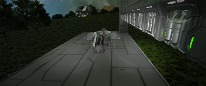 Blueprint Hildr Class Light Fighter Space Engineers mod