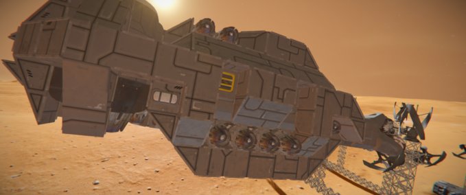 Blueprint Butterball Space Engineers mod
