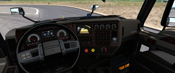 Interieurs Interior for Mack Anthem (Euro Truck Simulator 2  Eurotruck Simulator mod