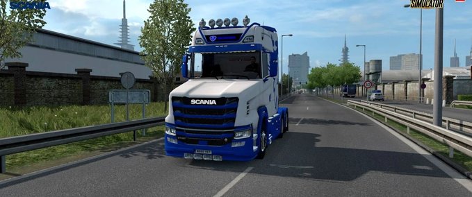 Trucks Scania S New Gen Tcab Azorax Modding (1.39.x) Eurotruck Simulator mod