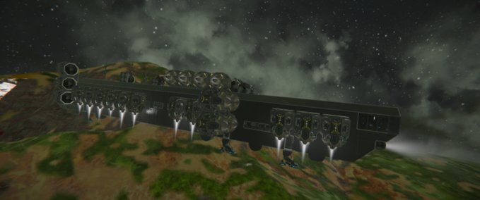 Blueprint Mobile Explorer Base Space Engineers mod
