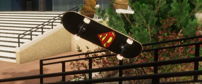 Gear Superman Deck Skater XL mod