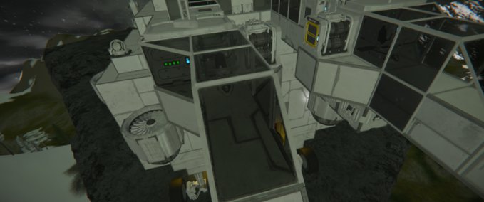 Blueprint Large Grid 1833 Space Engineers mod