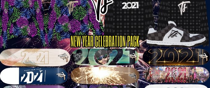 Gear Total Steez New Year Celebration Pack Skater XL mod