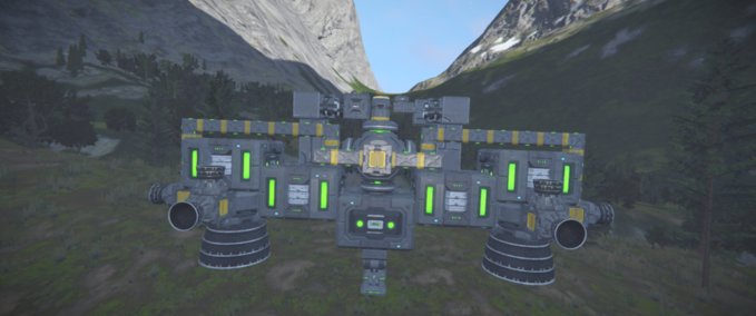 Blueprint TNT Jump Space Engineers mod