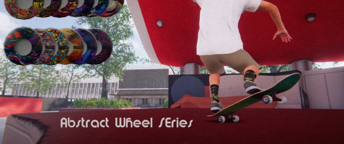 Gear Static Abstract Wheel Series Skater XL mod