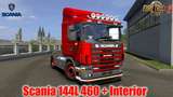 Scania 144L 460 + Interieur (1.39.x) Mod Thumbnail