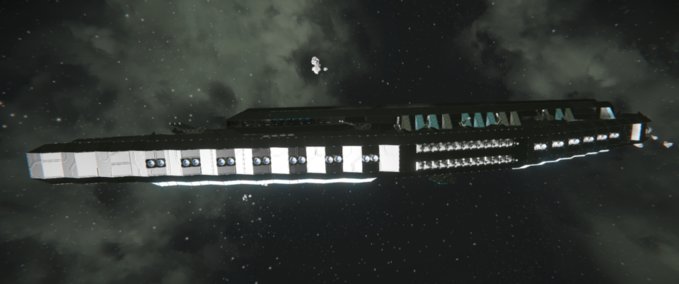 Blueprint RET Sand Man class Capital Ship Modded Space Engineers mod