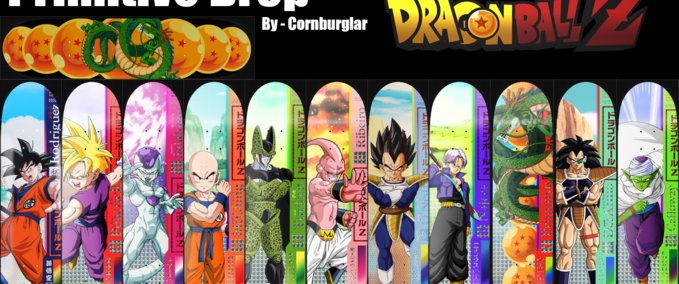 Gear Primitive DBZ Drop 1 Skater XL mod