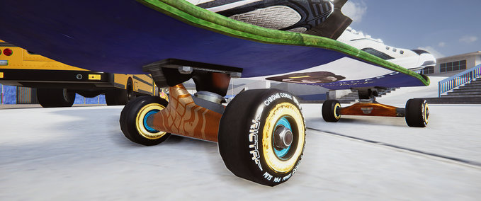Gear Wheels RICTA 52MM NYJAH HUSTON CHROME CORE BLACK G Skater XL mod