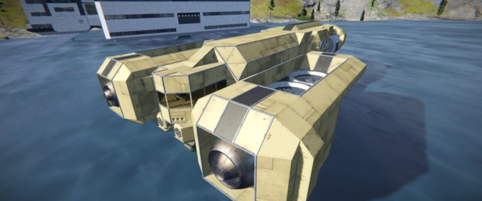 Blueprint Desert Craken 537 Space Engineers mod