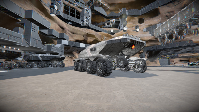 Space engineers rover