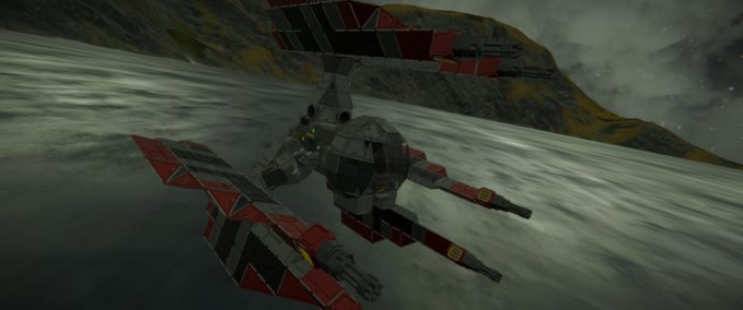 Blueprint Tie Defender Elite V2 Space Engineers mod