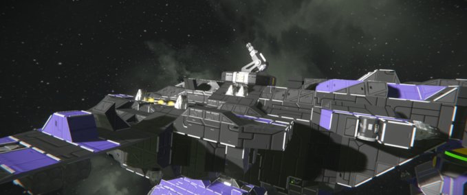 Blueprint C30 Atlas Drop Ship (Has Drop Pods) Space Engineers mod