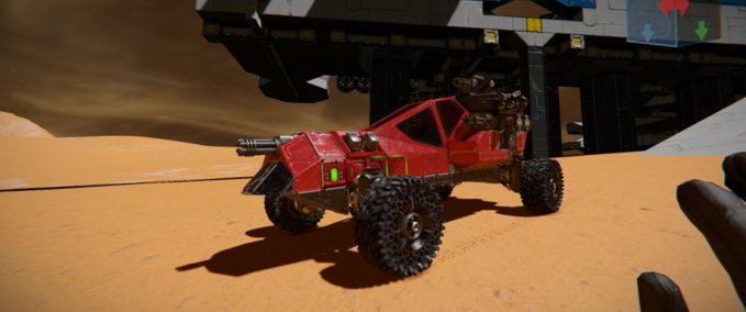 Blueprint Rover ranger mk1 Space Engineers mod
