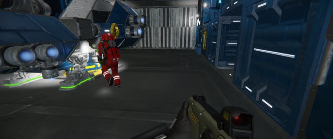 Blueprint Big Blue Space Engineers mod