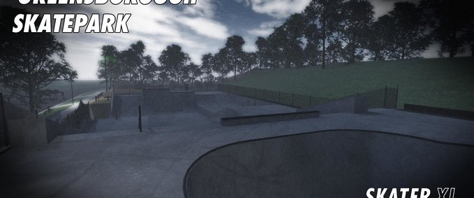Street Greenborough Skatepark - Melbourne Beta 1.0 Skater XL mod