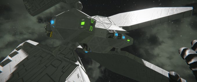Blueprint Untold Tie Fighter Space Engineers mod