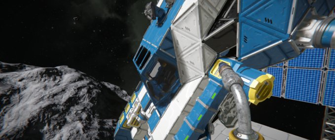 Blueprint Fighter Space Engineers mod