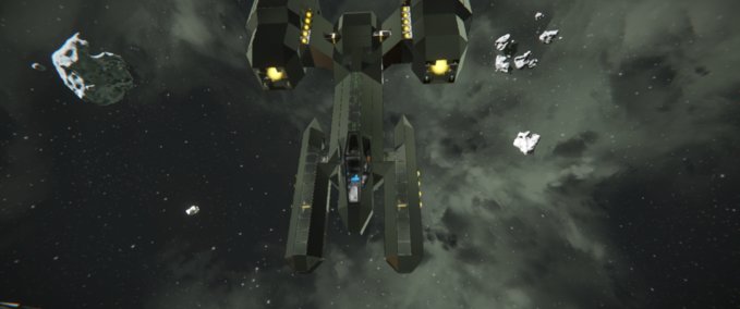 Blueprint Zepharion Strike Fighter v3 Space Engineers mod