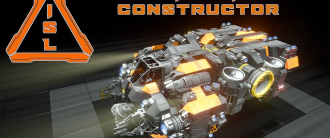 Blueprint ISL - Hiruda MK3-IC 1000 Hybrid Thrust Constructor Space Engineers mod