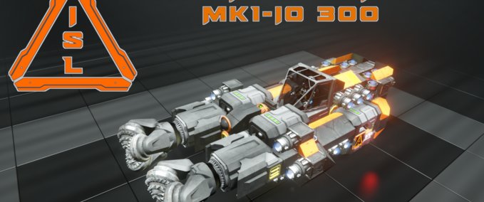 Blueprint ISL - Agna Tunnel Miner MK1-IO 300 Space Engineers mod