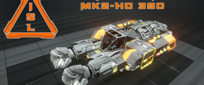 Blueprint ISL - Agna Tunnel Miner MK2-HO 390 Space Engineers mod