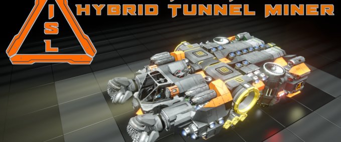 Blueprint ISL - Kaari MK2-IO 520a Hybrid Tunnel Miner Space Engineers mod