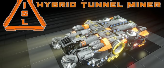 Blueprint ISL - Kaari MK2-IO 520b Hybrid Tunnel Miner Space Engineers mod
