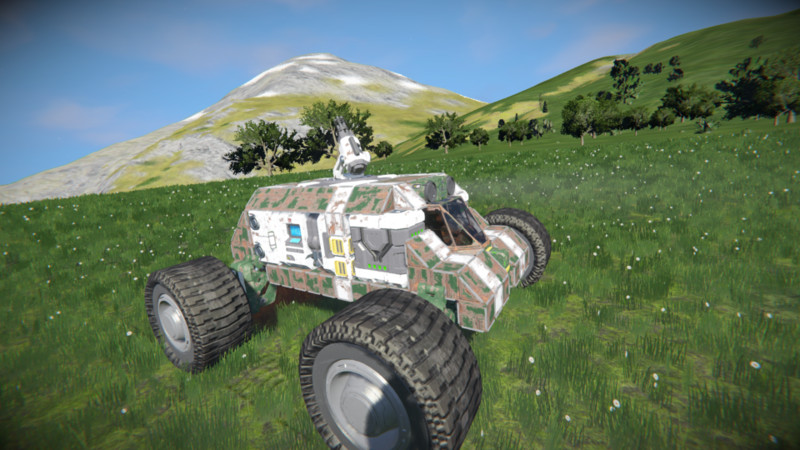 Space Engineers: Survival exploration rover v 1.0 Blueprint, Rover ...