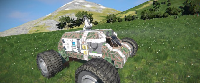 Blueprint Survival exploration rover Space Engineers mod